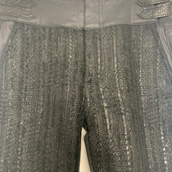 NWT 7 For all Mankind Malhia Kent Tweed Pants Capsule Collection Size 26 - Picture 6 of 12